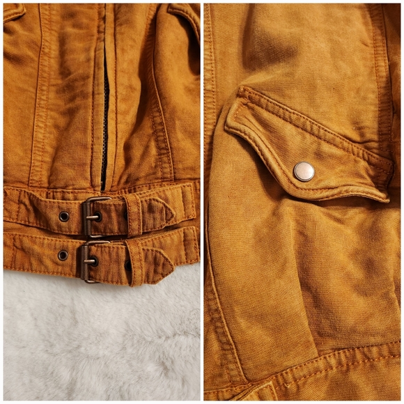 Free People Poet Jacket in Burnt Orange Size XS - Picture 15 of 16